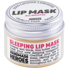 100% Natural Lip Butter Sleeping Mask, Overnight Cream White 