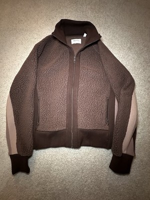 Wilfred Free Sweater - Women s Size S- Chocolate - Full Zip up Sherpa Sweater
