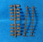 Marx full set of wall pegs + ladders from Heritage Battle of the Alamo playset