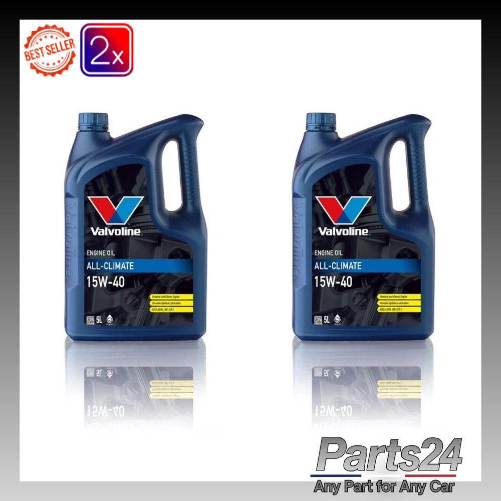 2x Valvoline VALVOLINE ALL CLIMATE 15W40 - 5L - 872786