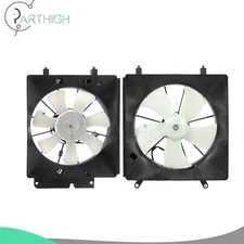 Radiator Fan and Condenser Cooling Fan Assembly For 2003 04-2006 Honda Element