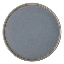 Marui Shigaraki Plate 18cm Jade Kiln Blue MR-3-4261