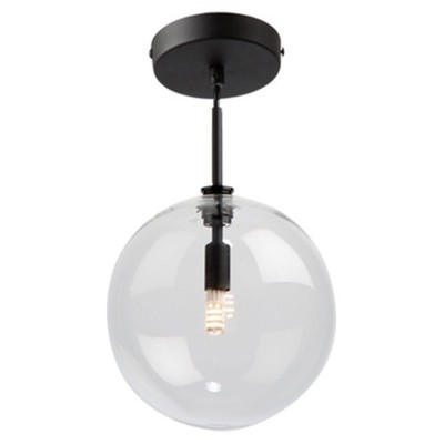 Artcraft Lighting SC13190 Pinpoint 8''W Semi-Flush Globe Ceiling - Black