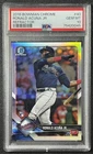 RONALD ACUNA JR. PSA 10 2018 BOWMAN CHROME #40 RC REFRACTOR 401/499 BRAVES