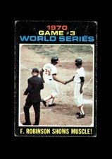 1971 Topps Set-Break #329 Frank Robinson Ws3 VG-VGEX (crease) *GMCARDS*