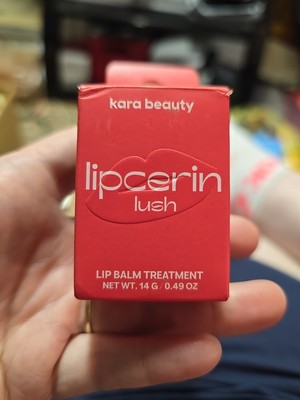 Kara Beauty Lipcerin Lush Lip Balm Treatment .49 Oz SC4-007-2 Peachy Kween New