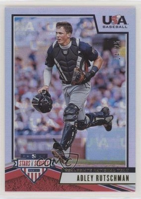 2019 Panini USA Baseball Stars & Stripes 14/25 Adley Rutschman #92 0g4