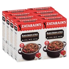 Zatarain's Black Beans & Rice, 7 oz (Pack of 8) 7 Ounce 