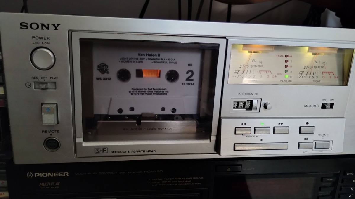 Sony TC-K55II Stereo Cassette Deck HiFi Vintage TC-K55 Mk2 Full