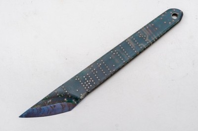 Warren Thomas Custom Titanium Circuit Board Scalpel Type Knife 7''