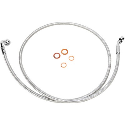 Magnum Shielding E-Z Align Series Brake Line - 36138SW For Harley Motorcycles