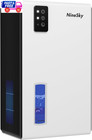 Dehumidifier 95oz Tank for Home 1000 Sq Ft Auto Shut-Off 7-Color LED White