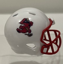 Ball State Cardinals Custom Pocket Pro Helmet Mac White
