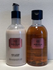 The Body Shop Nigritella Oriental Orchid Perfume Shower Gel Wash + Lotion Cream