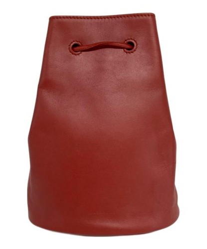 JIL SANDER Drawstring shoulder bag Red