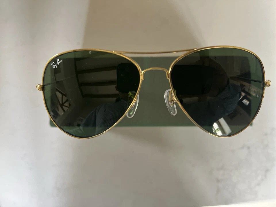 Vintage Ray Ban Aviator RB3026 Large Metal II, photo 2 of 5