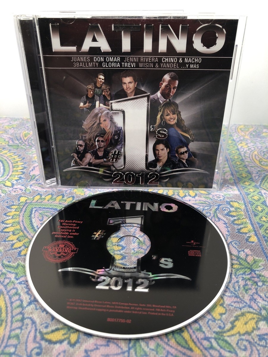 Latino #1's 2012 by Various Artists (CD, Jan-2013, Universal Music