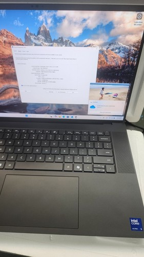 DELL PRECISION 5690 16" FHD+ ULTRA 5 135H 256GB SSD 16GB light used