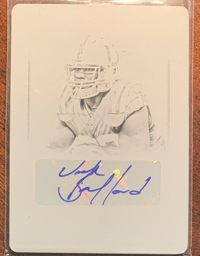 Vick Ballard [Autograph Black] #296 2012 Panini National Treasures card