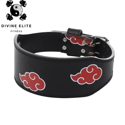 Red & Black - Naruto Double Pin Buckle Weight Lifting Belt! DEF Exclusive! - 第 1/7 張圖片