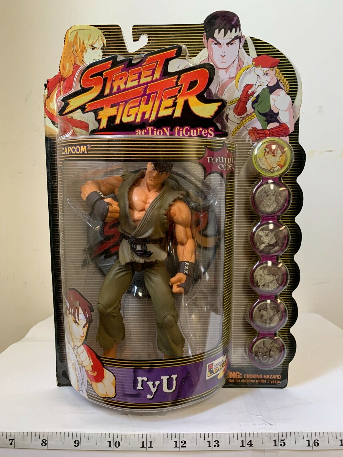 Street Fighter Alpha 3 RYU Round One Action Figure NIB