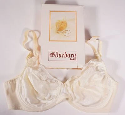 True Vintage Barbara Paris Sexy Femmes Bh Lingerie Dessous Crema Taille 70 C Ovp - Photo 1/4