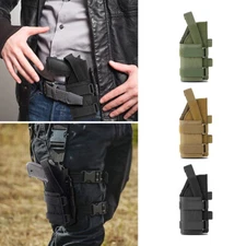 1000D Nylon Tactical Pistol Holster Gun Holder Carrier Molle Handgun Storage Bag