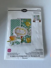 Sizzix Framelits Die Set Card Fancy Frame Flip-its 659173