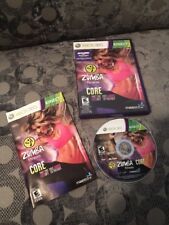 Zumba Fitness Core Microsoft Xbox 360 Video Game Complete WoW VISIT store FaSt!!