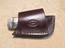 Fodero a croce in pelle personalizzato per armatura Leatherman