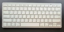 K1280C Slim Silver Bluetooth Keyboard - TESTED AND WORKING