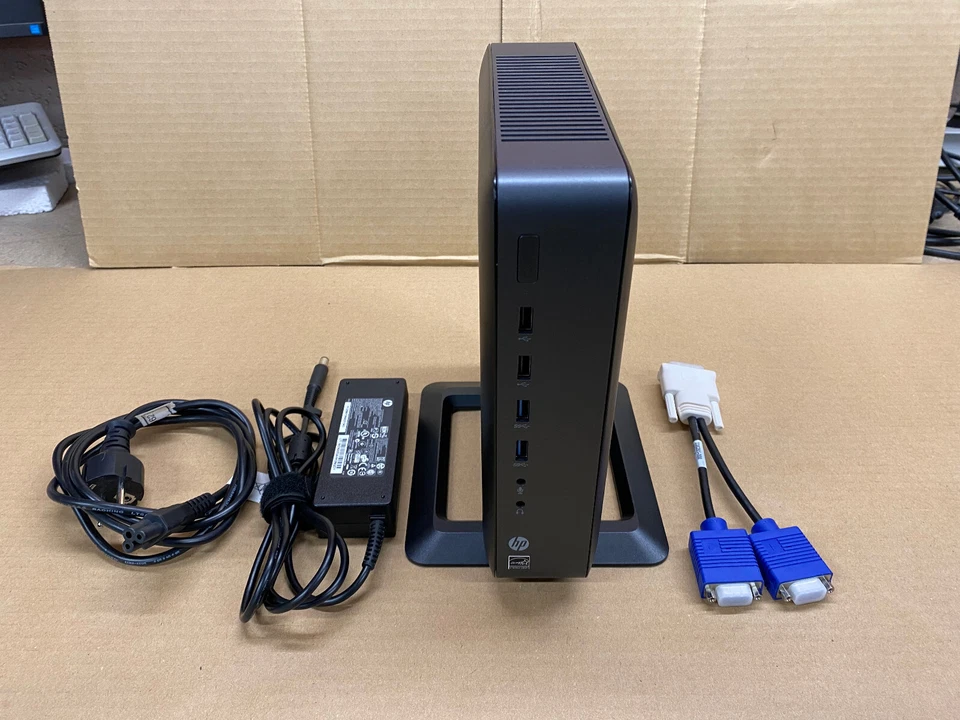 HP T620 Plus Thin Client - GX-420CA - 4GB Ram - 16GB SSD - WES7 - Netzteil - Fuß