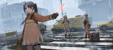 Anime Niñas Personajes Originales Obra de Arte Doitsu Sin Alfombra de Juego Escritorio 44975
