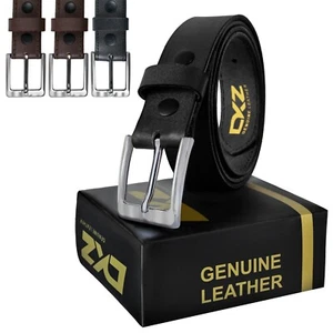 Ceintures en cuir 100% cuir véritable brun noir tailles 30'' à 72'' Bkl-05