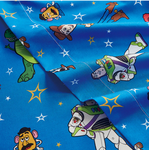 Toy Story Twin Size Sheet Set 3 Pieces Kids Set "Characters and Stars" - Picture 4 of 4