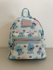 NWT DISNEY LILO & STITCH COCONUT SCRUMP AOP LOUNGEFLY BACKPACK BOXLUNCH EXCLUS