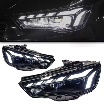 LED Scheinwerfer Upgrade für Audi A3 2013-16 Laser Projektor DRL Animation Lampe