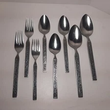 STYLECRAFT SYF10 Stainless Steel Flatware Lot of 8