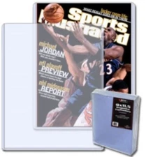 Pack of 10 BCW 9x11.5x7mm Magazine Hard Plastic Topload Holders protector sheets