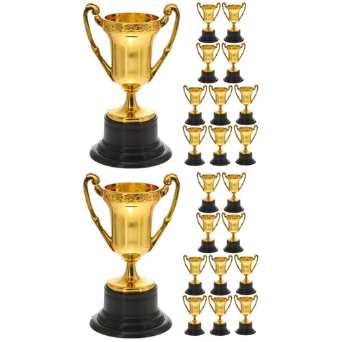 Trophée Coupe En Métal Avec Base - Récompense Sport, Tournoi, école - Taille 29 à 50 Cm