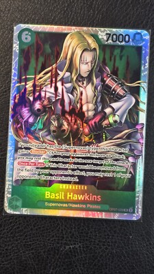 Basil Hawkins SR OP07-029 M PF One Piece 500 Years In The Future