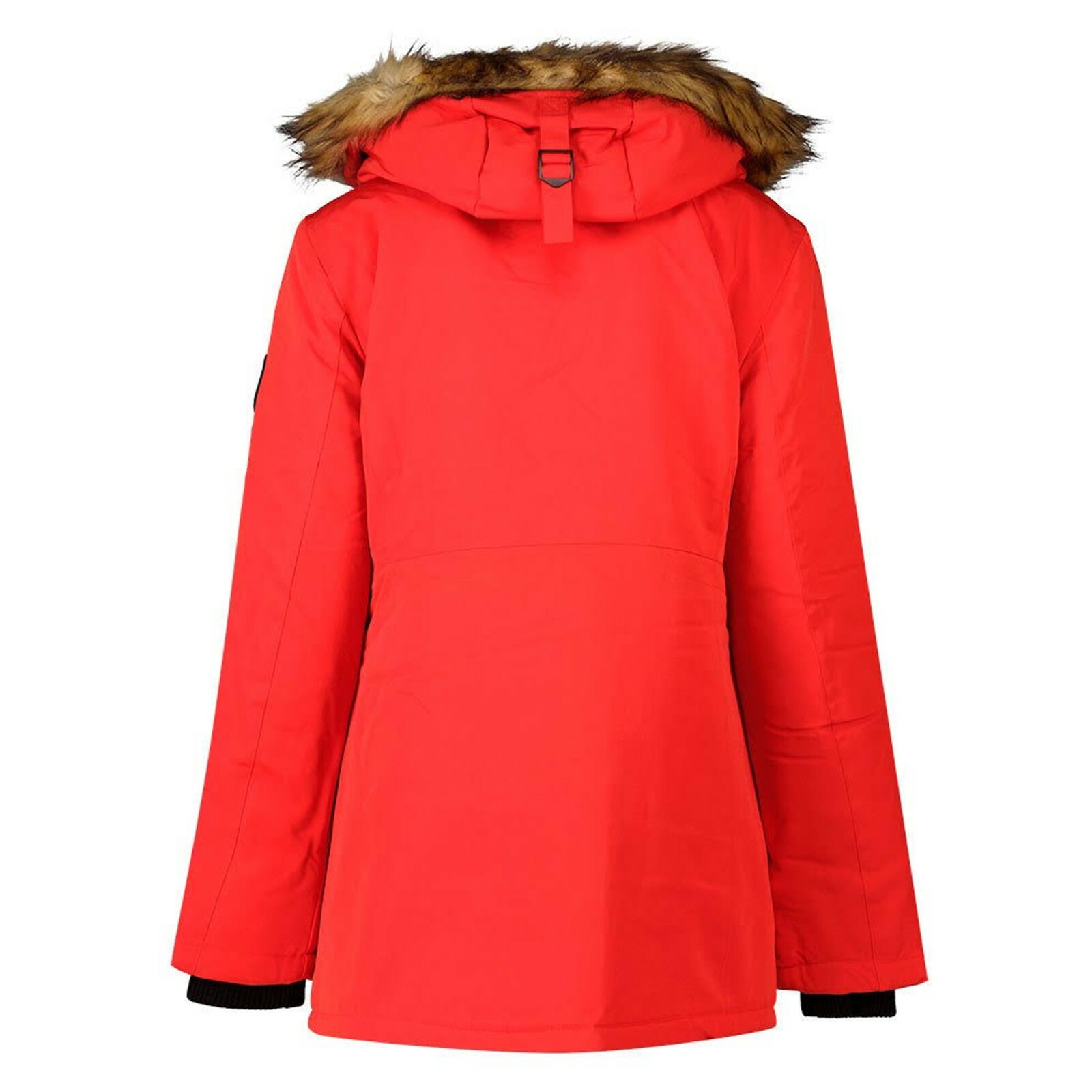 SUPERDRY WOMENS Everest Parka Jacket HIGH RISK RED *SAME DAY DISPATCH