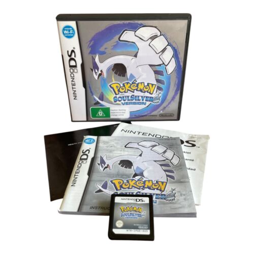 Pokemon: SoulSilver Version Nintendo DS/3DS - AUS/PAL/Soul Silver/Complete 🐙