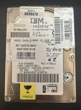 IBM Travelstar DARA-218000 31L9750 2.5" 18.1GB Hard Drive(Tested)