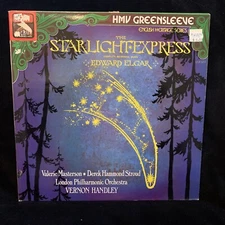 EMI ESDW 711 - ELGAR The Starlight Express - VERNON HANDLEY - ST 2LP