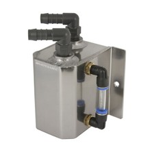 Motamec Alloy 0,5 l Mały zbiornik oleju Anodowany kolor tytanu