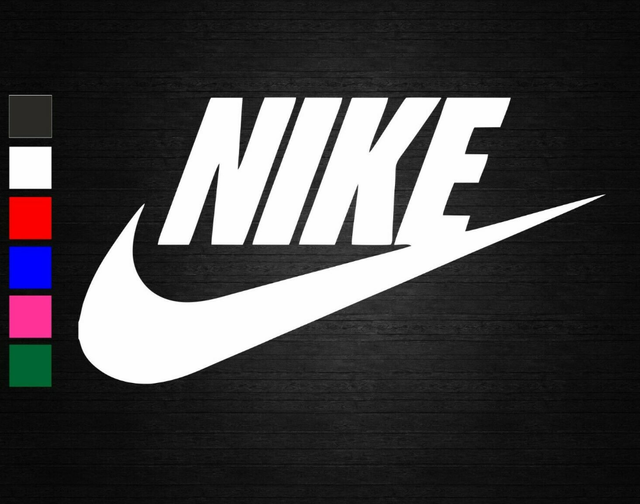 NIKE LOGO VINYL DECAL STICKER CRAFTS/CAR/VAN/WALL/DOOR/LAPTOP/TABLET/WINDOW eBay