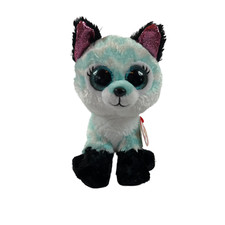 A180 Ty Beanie Boos Atlas Fox Plush 6" Stuffed Toy Lovey