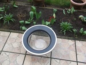 Ersatzteil für Waschmaschine  Siemens Type WNM56   Tür+Fenster+ Griff+Garnier.