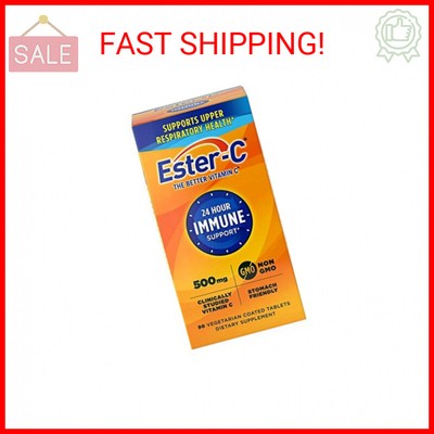 Ester-C 500 mg 24 Hour Vitamin C Tablets for Immune Support, Vitamin C Supplemen